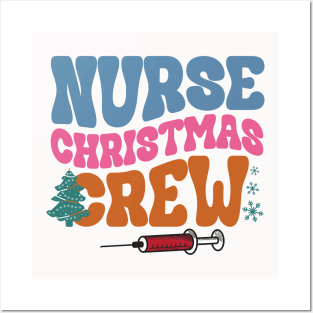 Nurse Christmas Crew Posters and Art